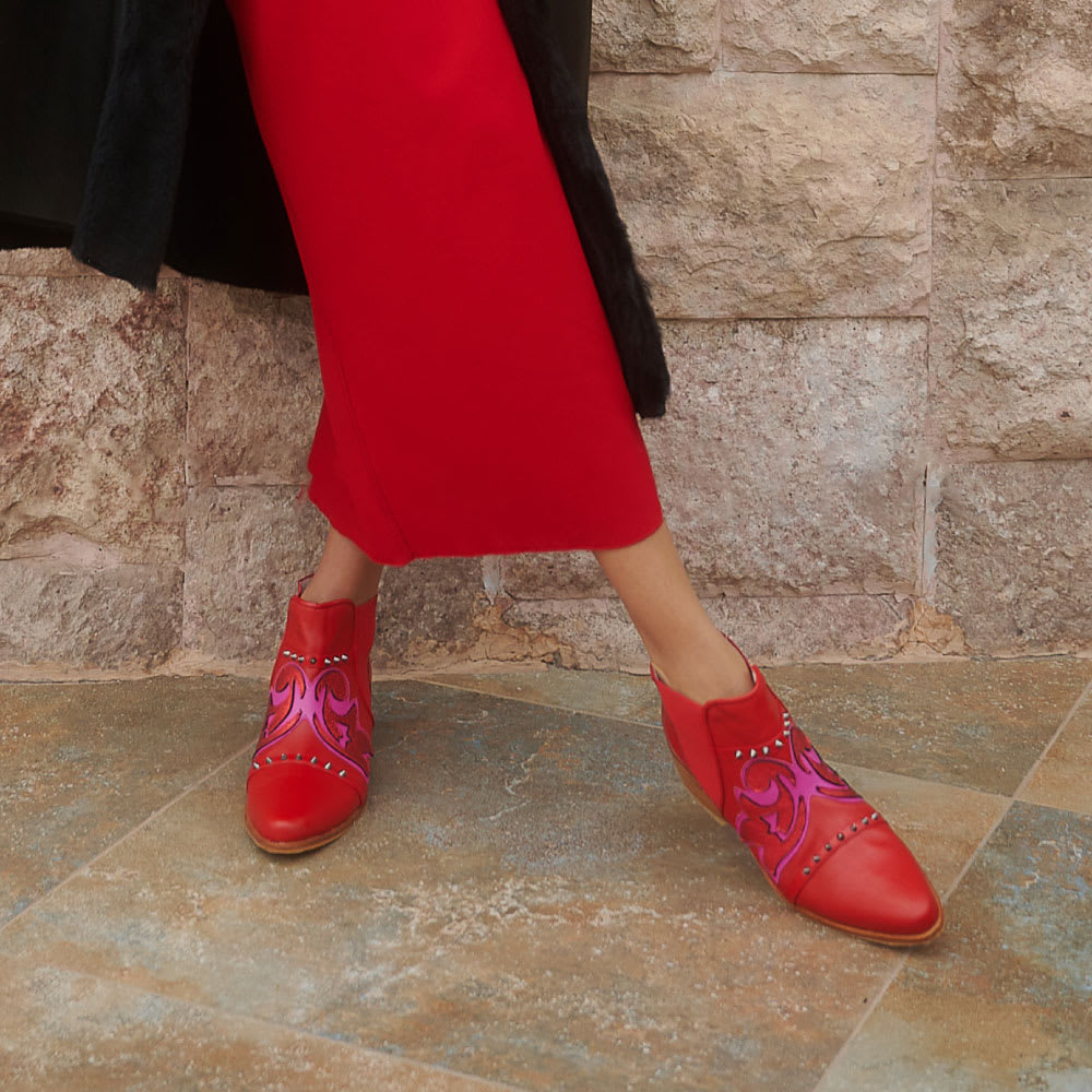 Bota Donna Red