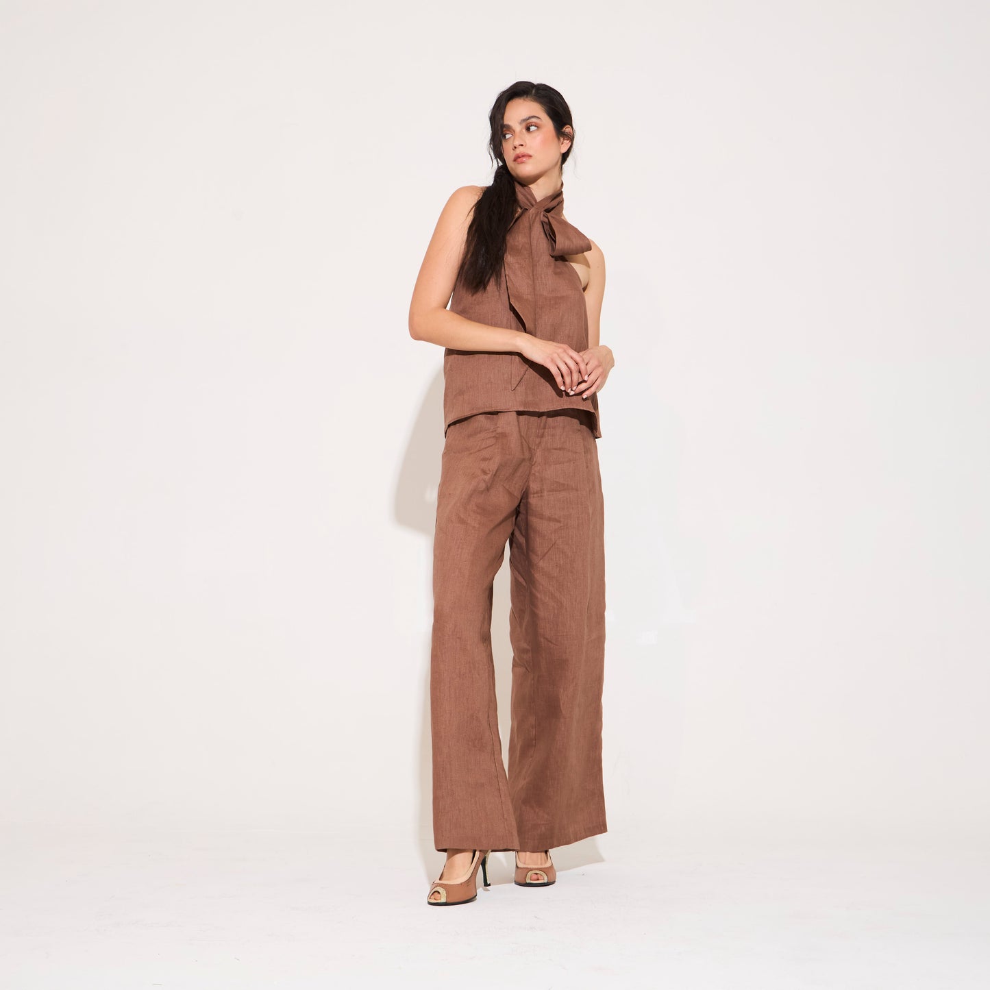 Pantalon Piacere Mocha Mousse NERATTA
