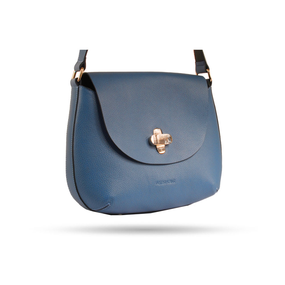 Cartera Macao S Azul Negro