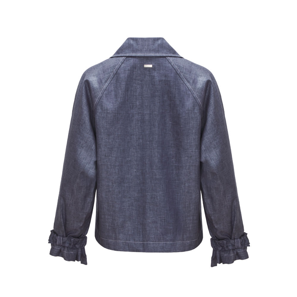 Chaqueta Lino azul Hurley