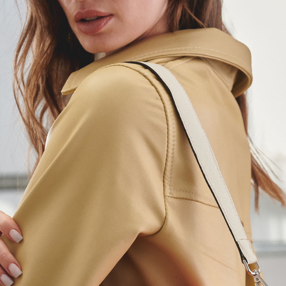 Sobrecamisa Juana Ocre Pastel
