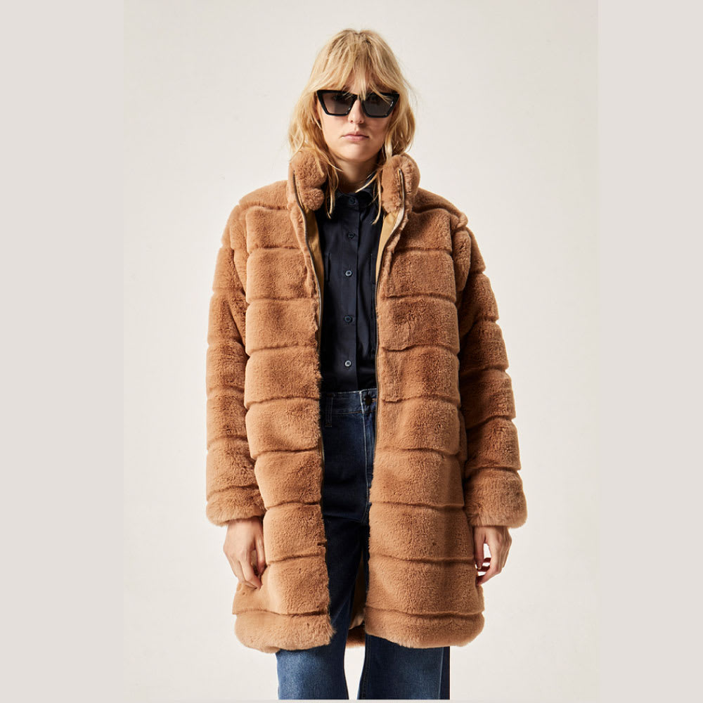 Abrigo Wallen Beige