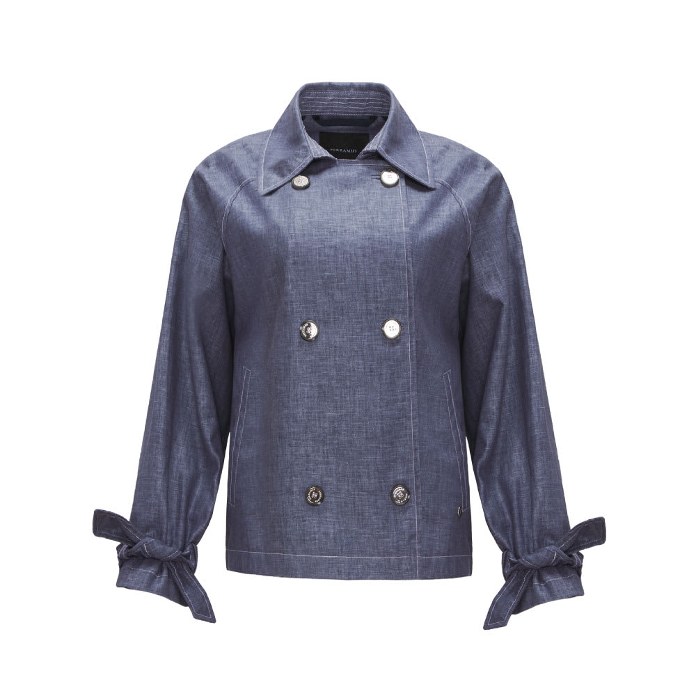Chaqueta Lino azul Hurley