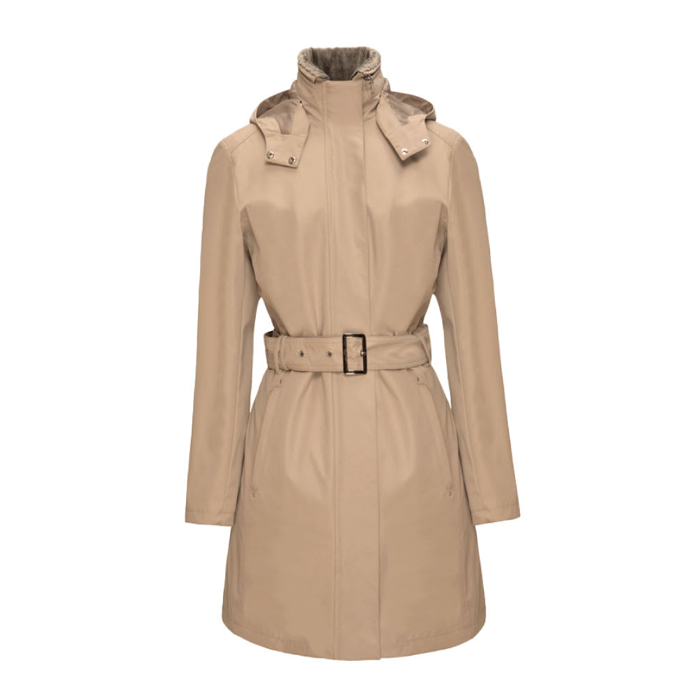 Abrigo Gappy Beige
