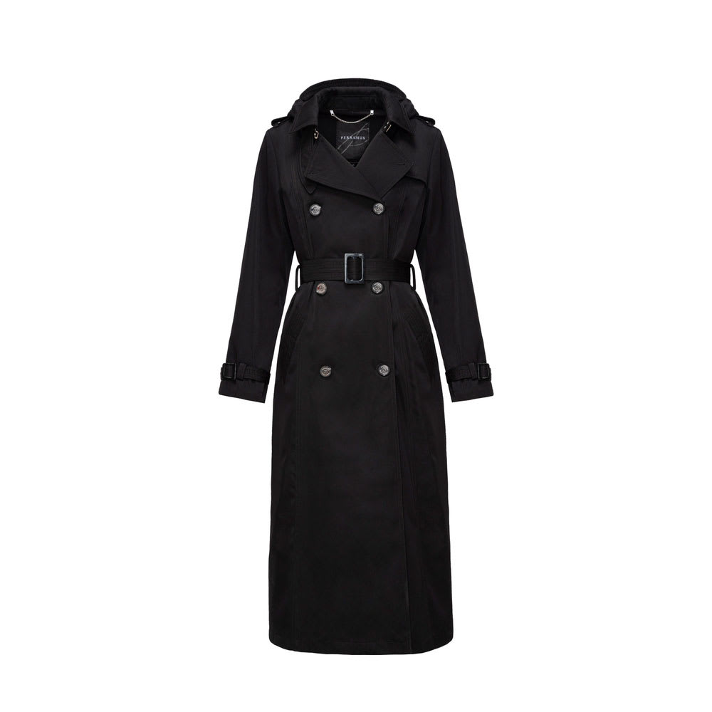 Trench Impermeable Largo Kenly Negro