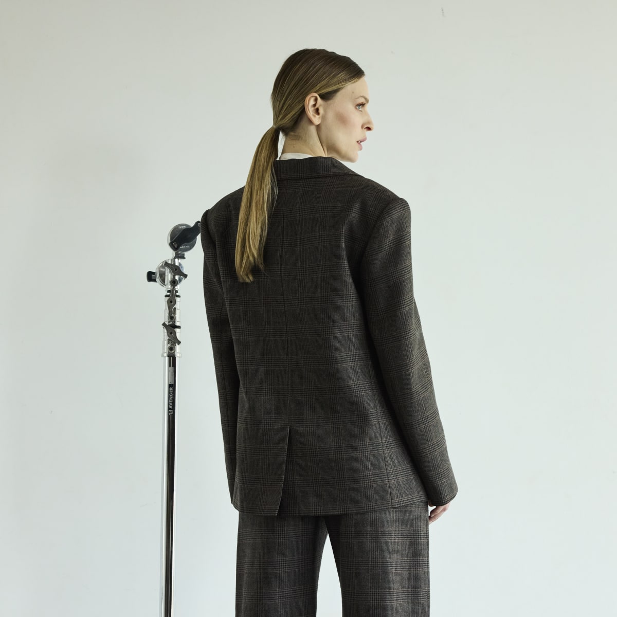 Blazer Saint-Michel Cuadrillé Cinnamon