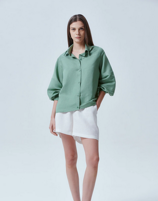 Camisa Isola Green Tea NERATTA