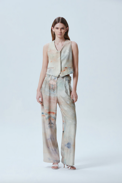 Chaleco Rinascimento Stampa Disvelamento NERATTA