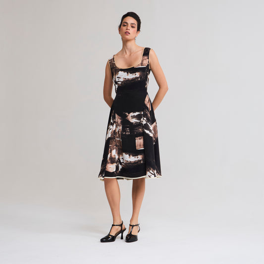 Vestido Murci con Estampas La Margot