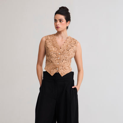 Pantalon Palazzo negro La Margot