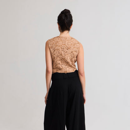 Pantalon Palazzo negro La Margot