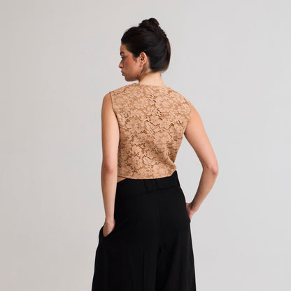 Pantalon Palazzo negro La Margot