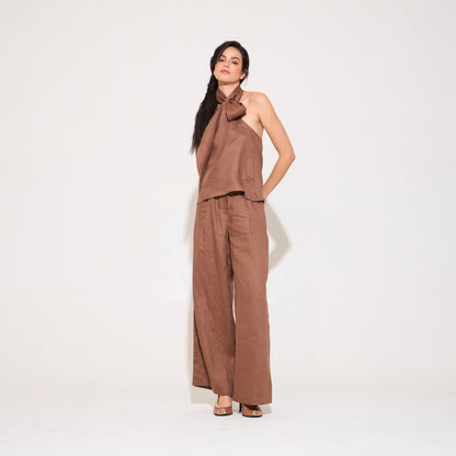 Pantalon Piacere Mocha Mousse NERATTA