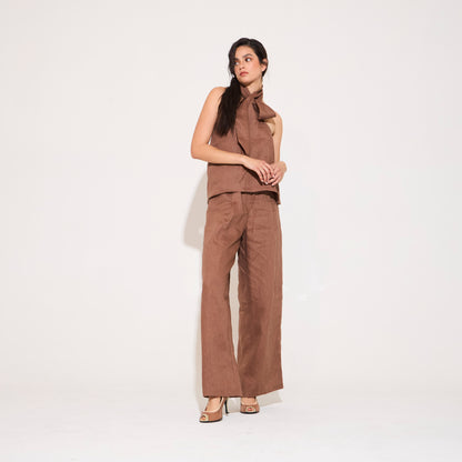 Pantalon Piacere Mocha Mousse NERATTA