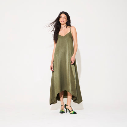 Vestido Menaggio Olive NERATTA