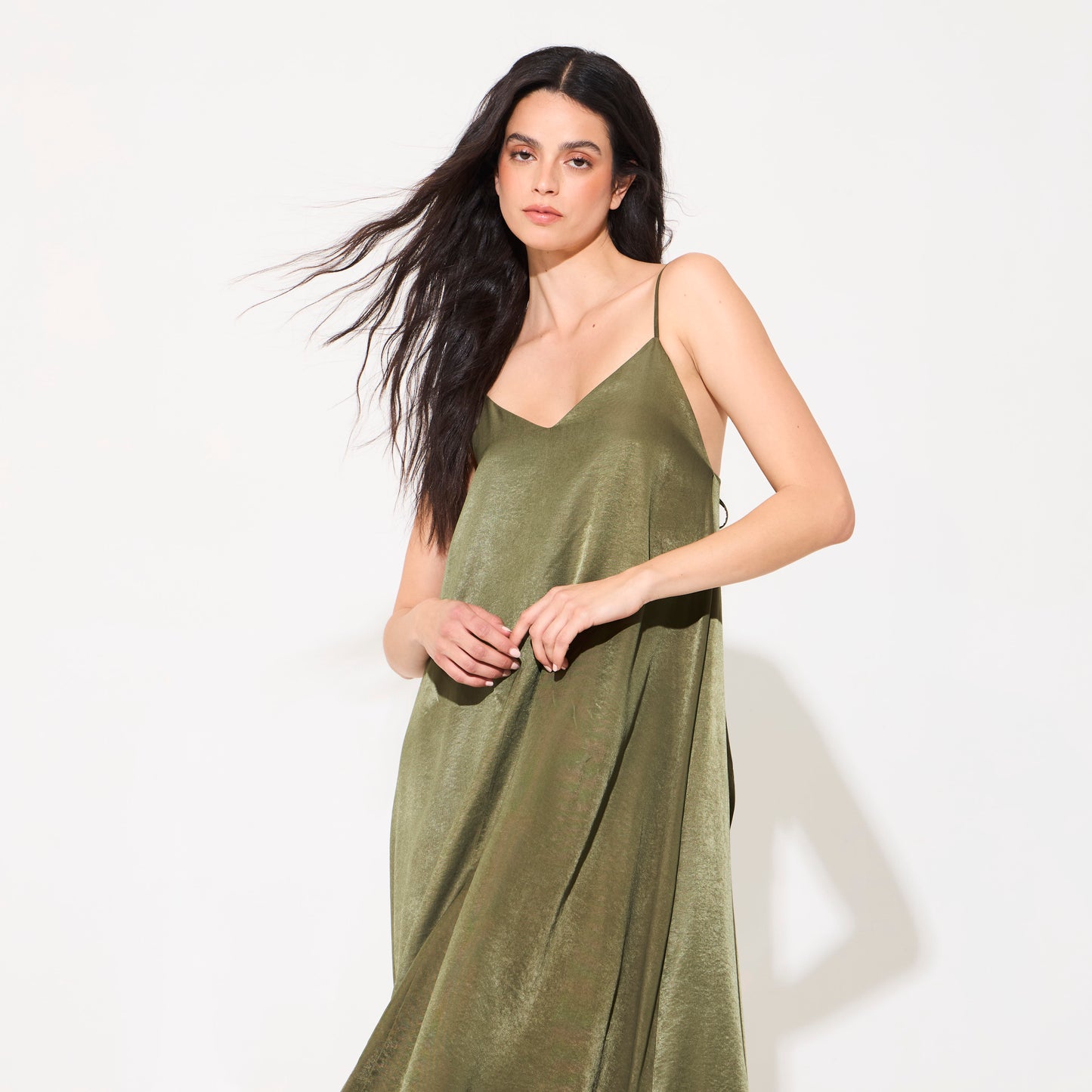 Vestido Menaggio Olive NERATTA