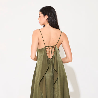 Vestido Menaggio Olive NERATTA