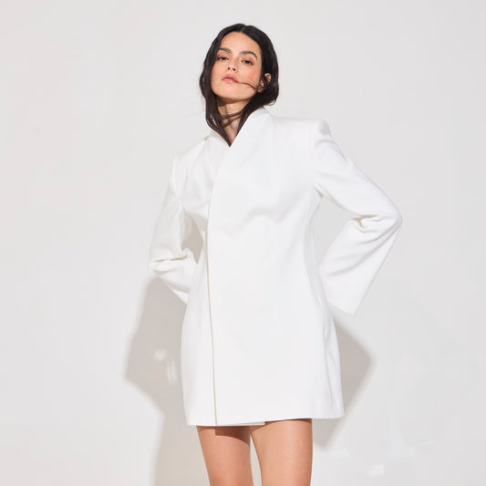 Blazer vestido Finale Off whitte Neratta