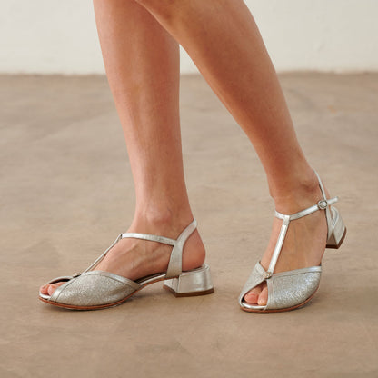 Zapato Margarita silver