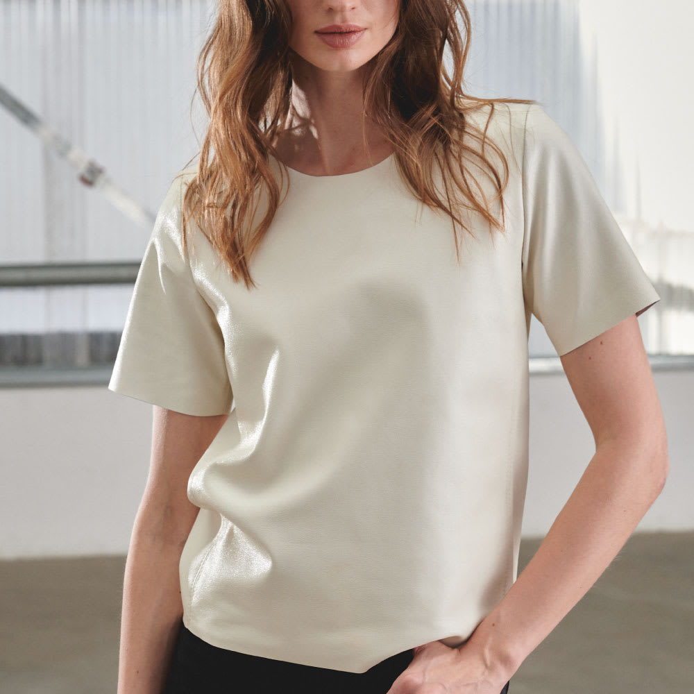 Polera Elisa Off White