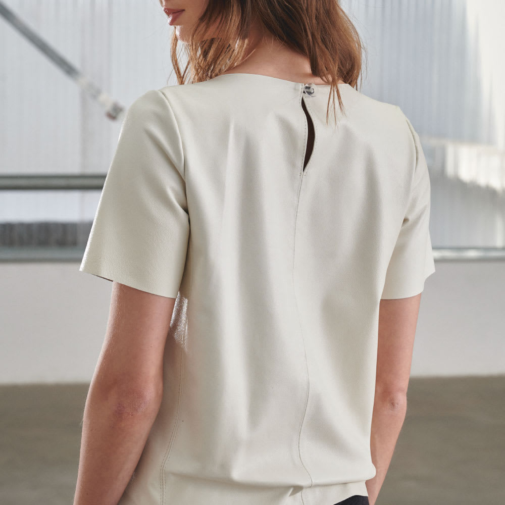 Polera Elisa Off White