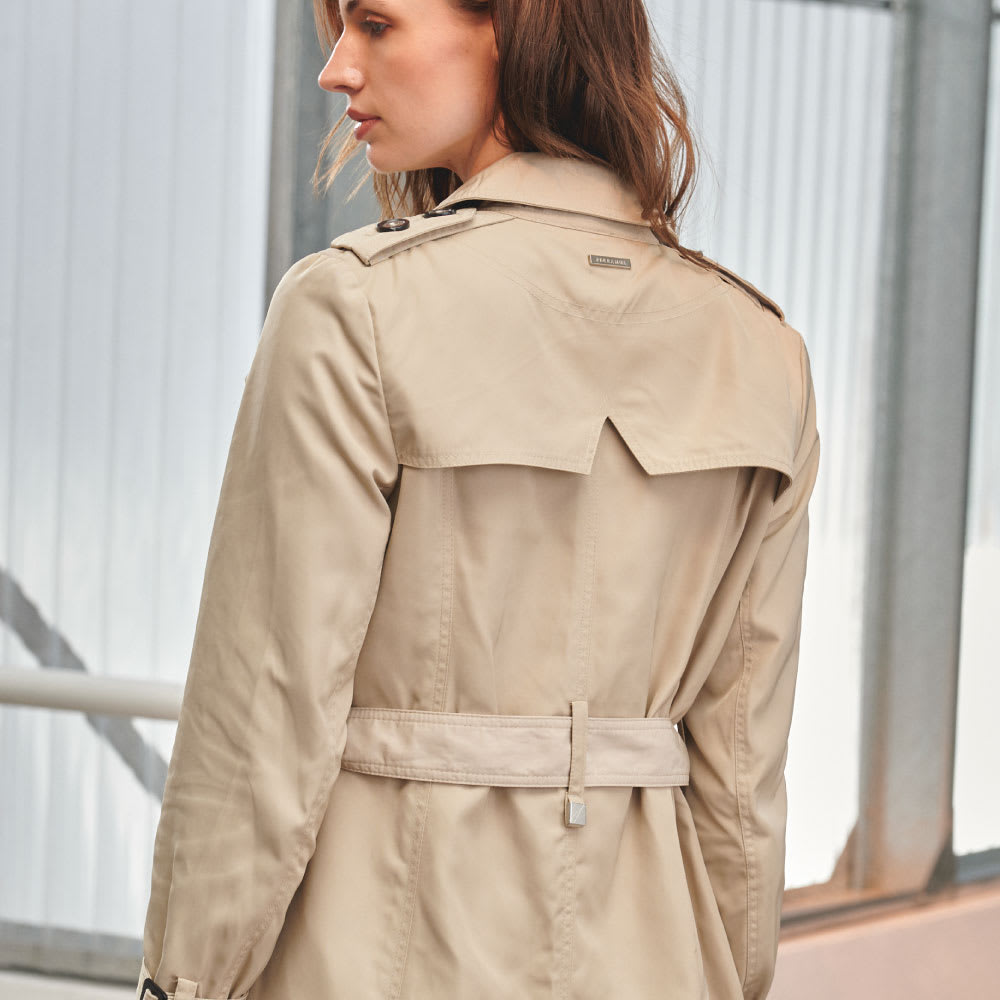 Trench Nini Corto Beige
