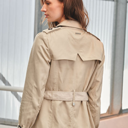 Trench Nini Corto Beige