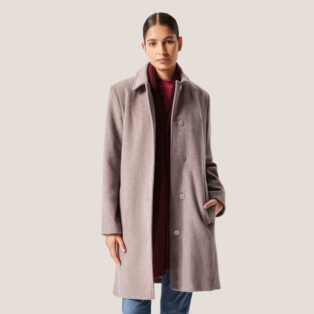 Abrigo Nuria ZH Gris Melange