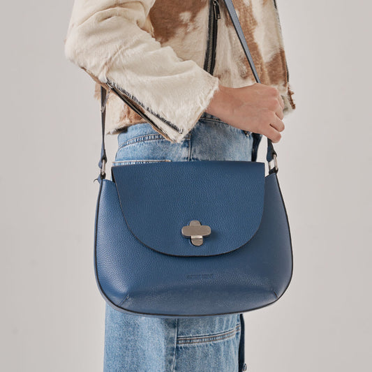 Cartera Macao S Azul Negro