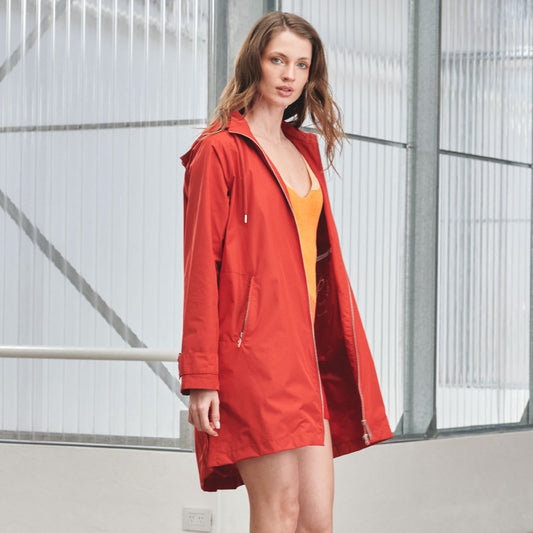 Impermeable Roseway Rojo