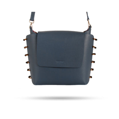 Cartera Montavo L (Jean Graneado con Bronce)