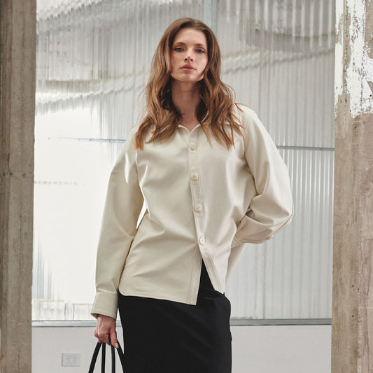 Sobrecamisa Juana Off White