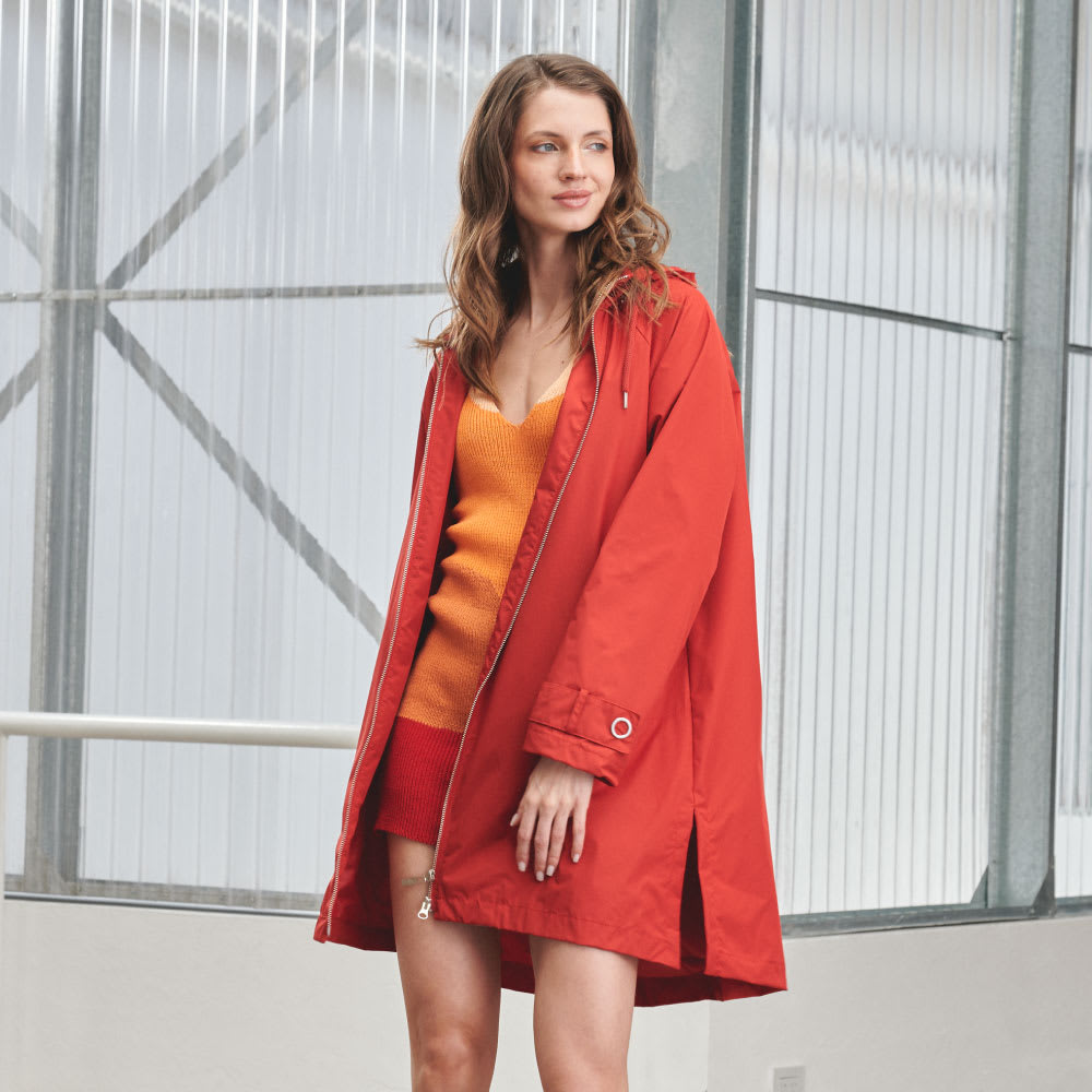 Impermeable Roseway Rojo