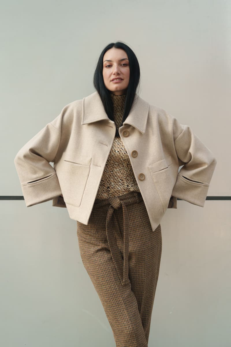 Chaqueta Kor Nuez La Margot