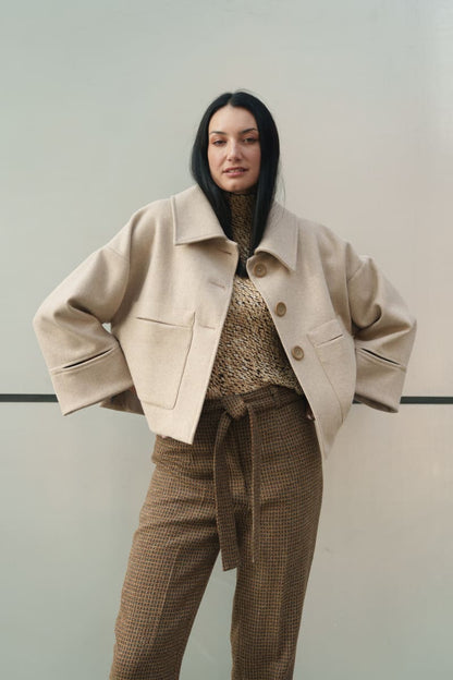 Chaqueta Kor Nuez La Margot