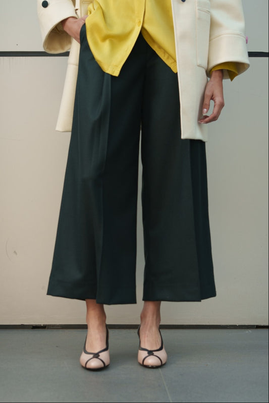 Pantalon Palacete Olivo La Margot