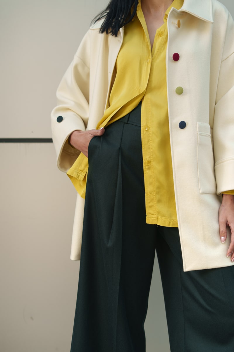 Pantalon Palacete Olivo La Margot