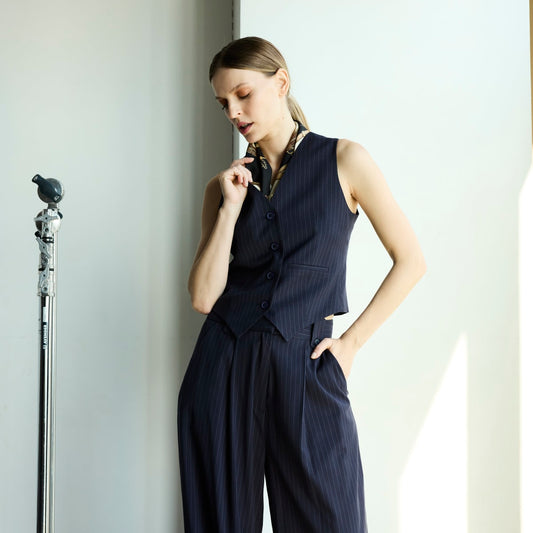 Gilet Chateau Navy