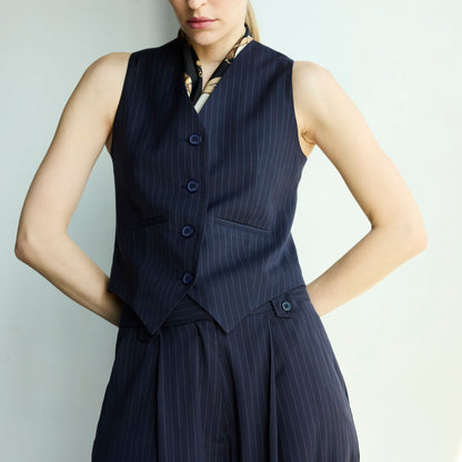 Gilet Chateau Navy