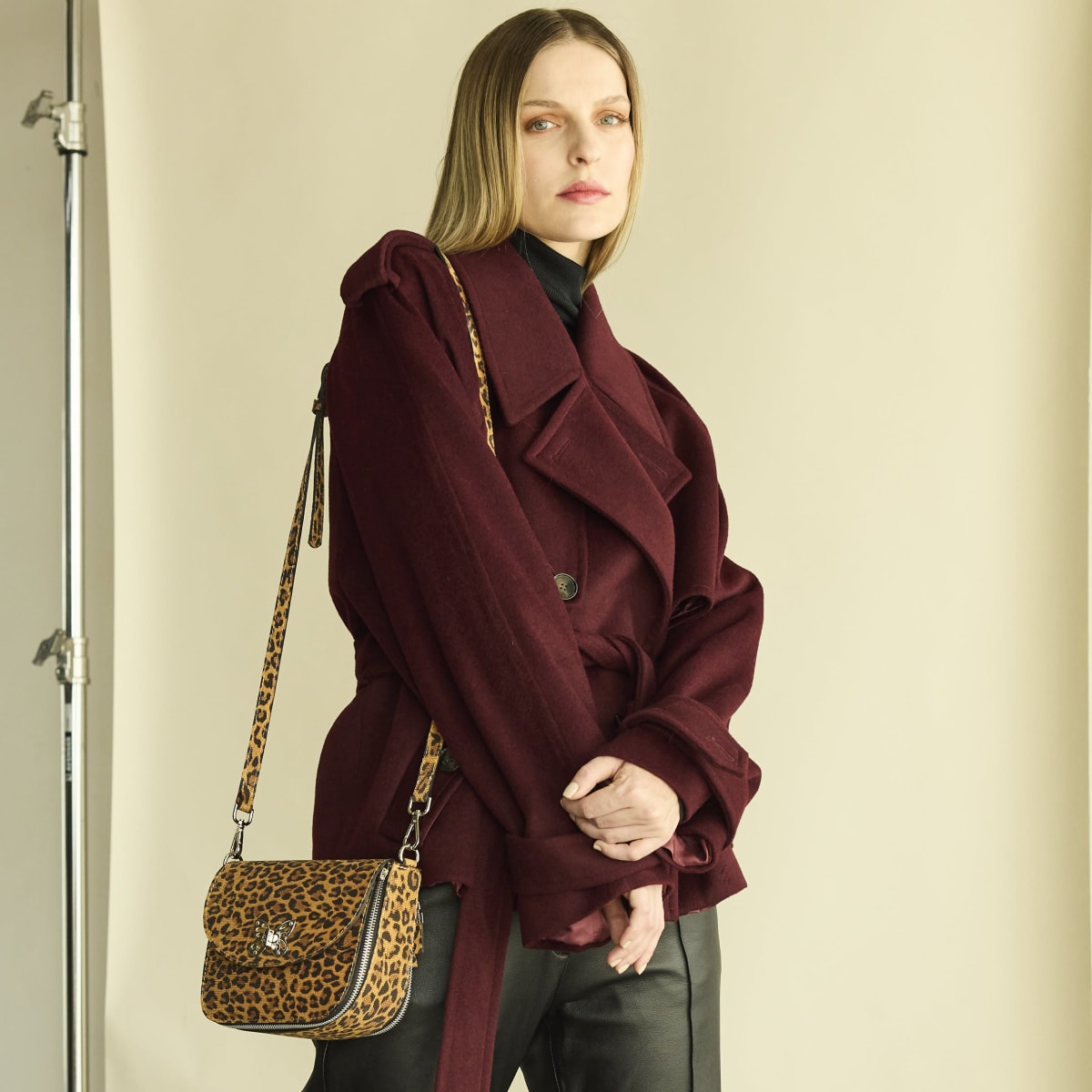 Cartera Zip it Leopardo