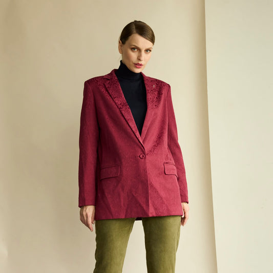 Blazer Jaoma Bordo