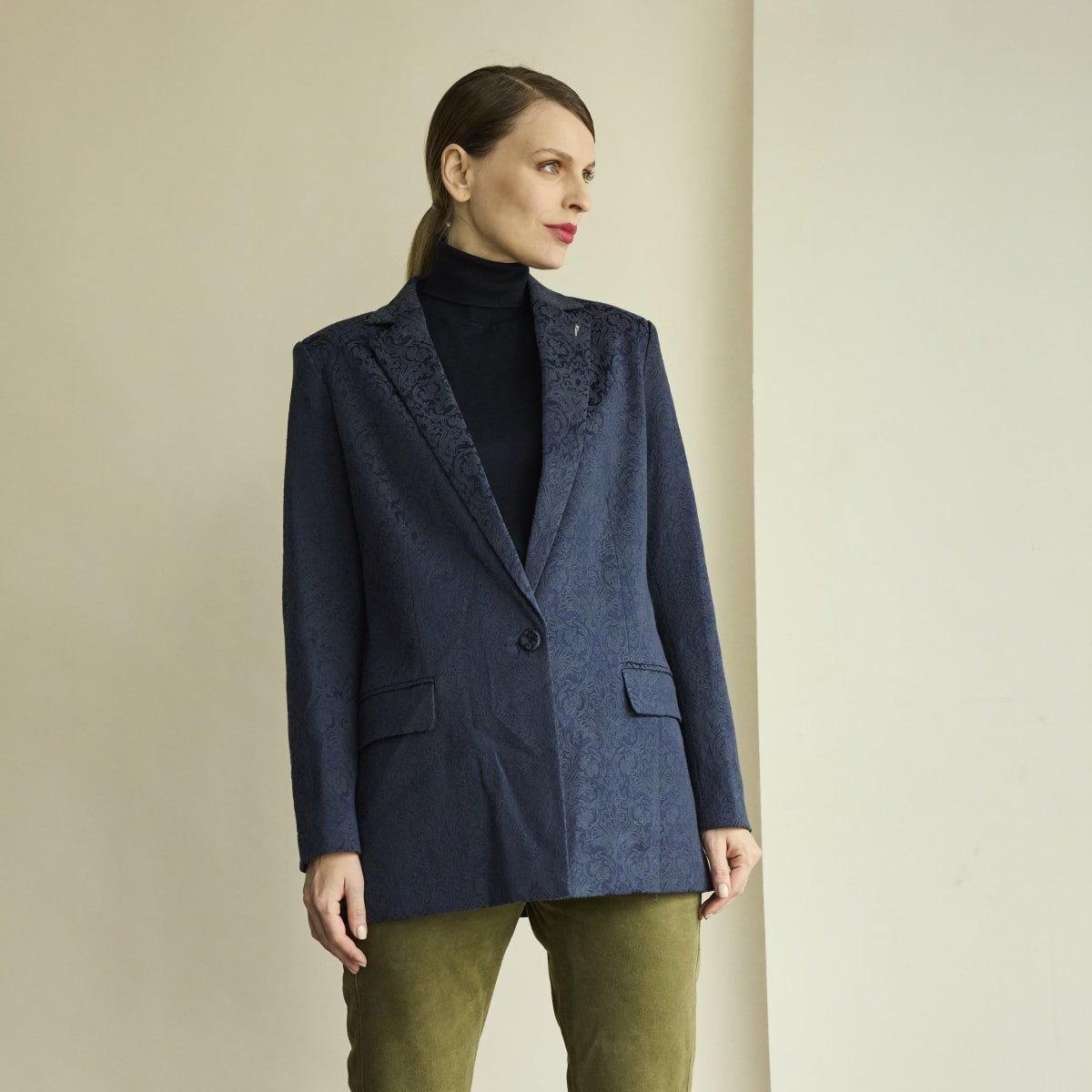 Jaoma Blazer Jaoma Azul – Landa Brands