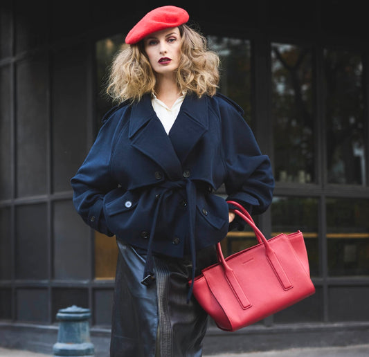 Cartera Roma Rojo