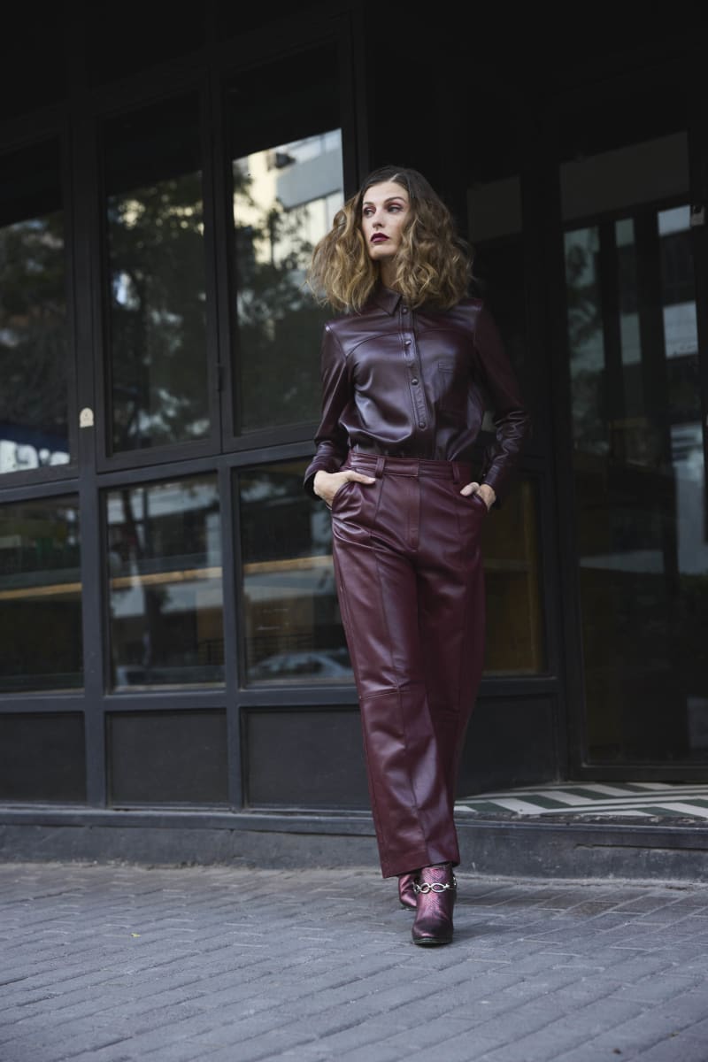 Pantalon Chiara Bordo