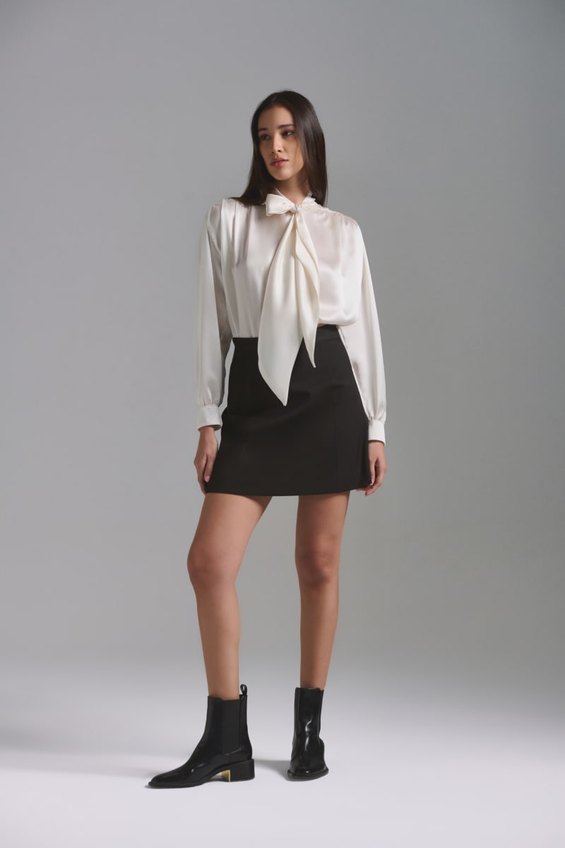 Falda Notre Dame Black