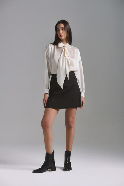 Falda Notre Dame Black
