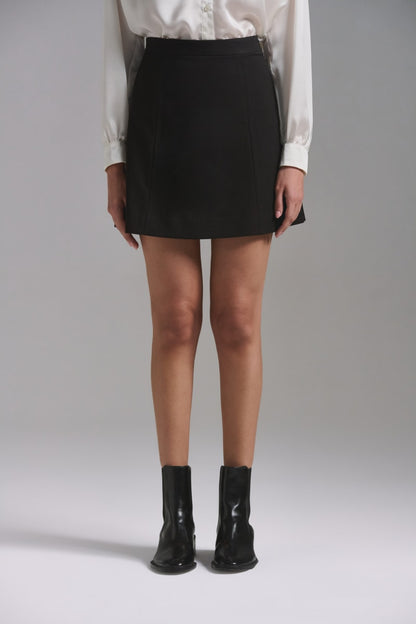 Falda Notre Dame Black