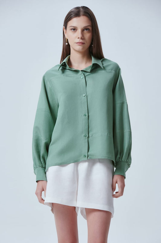 Camisa Isola Green Tea