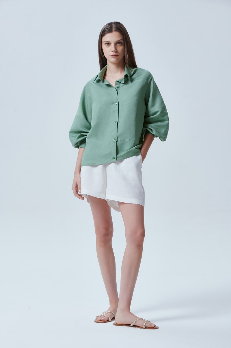 Camisa Isola Green Tea