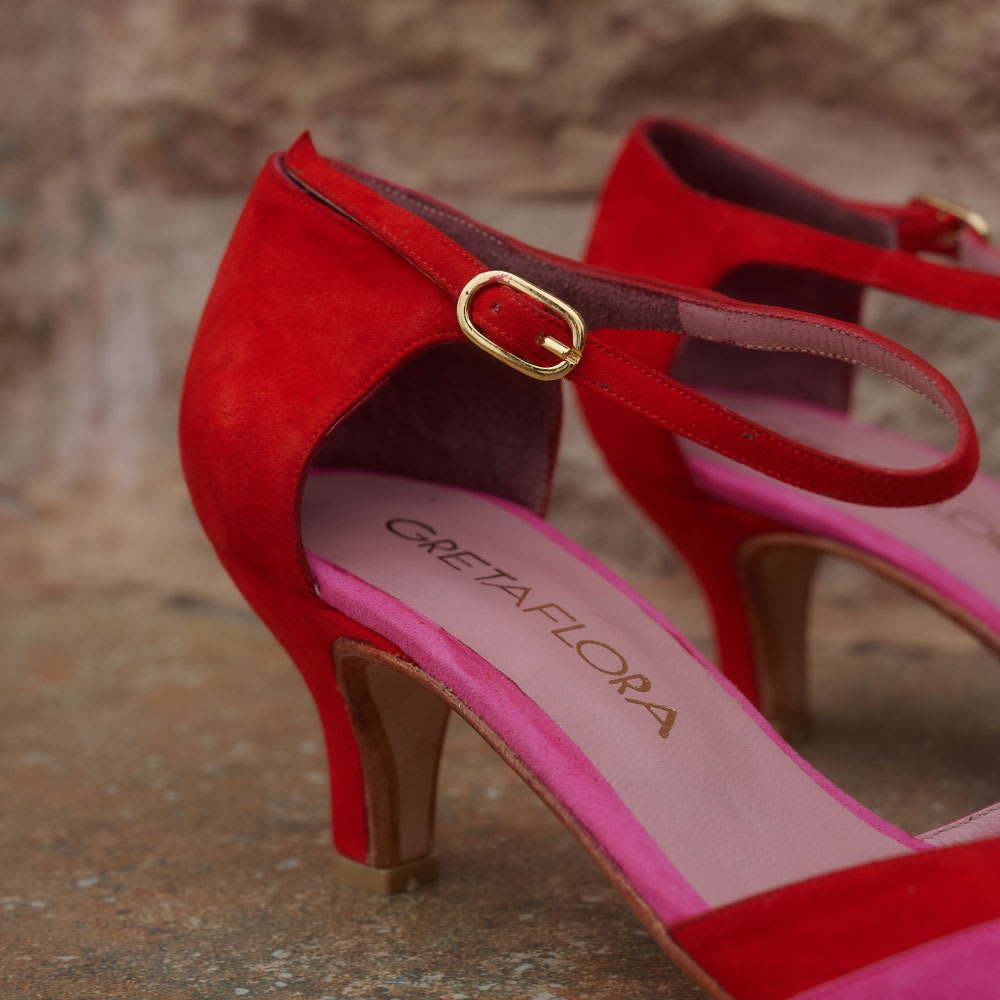 Zapatos Doris Red Pink